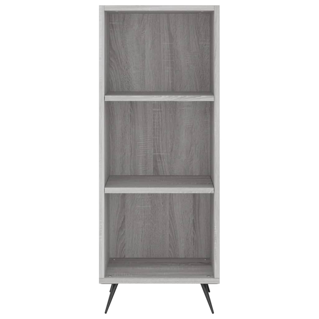 vidaXL Dulap înalt, gri sonoma, 34,5x34x180 cm, lemn prelucrat