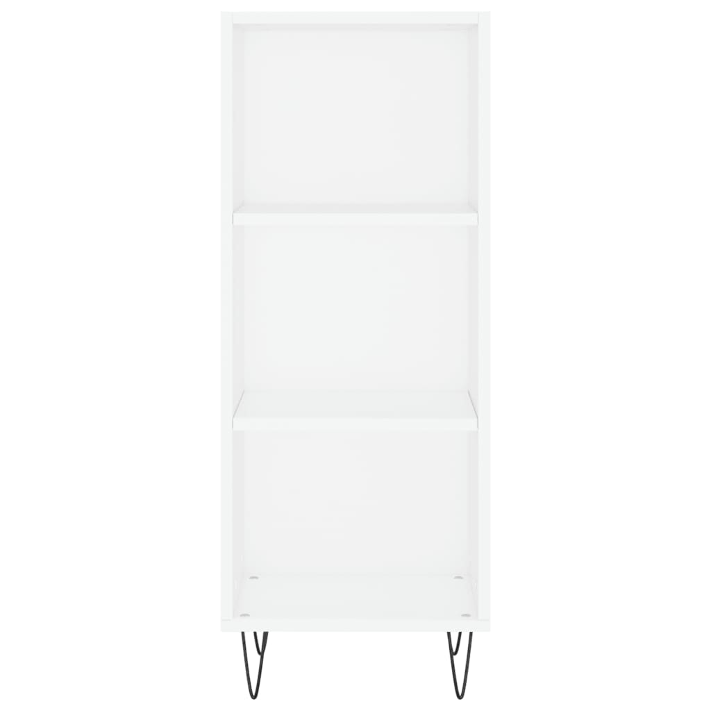 vidaXL Dulap înalt, alb, 34,5x34x180 cm, lemn prelucrat vidaXL Dulap înalt, alb, 34,5x34x180 cm, lemn prelucrat