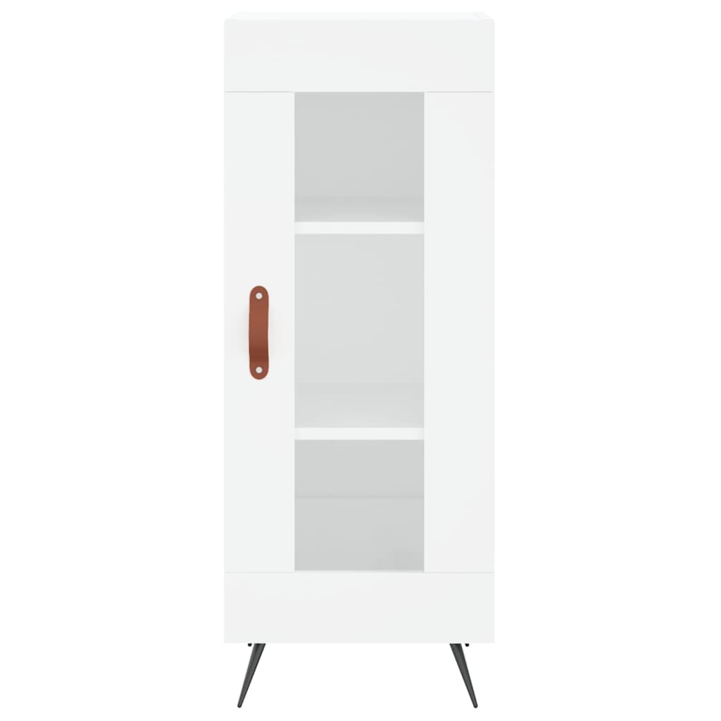 vidaXL Dulap înalt, alb, 34,5x34x180 cm, lemn prelucrat vidaXL Dulap înalt, alb, 34,5x34x180 cm, lemn prelucrat
