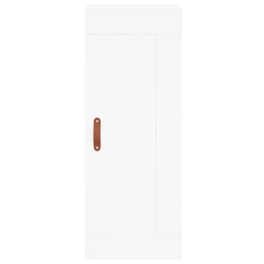 vidaXL Dulap înalt, alb, 34,5x34x180 cm, lemn prelucrat vidaXL Dulap înalt, alb, 34,5x34x180 cm, lemn prelucrat