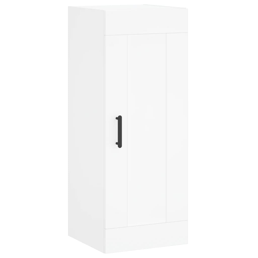 vidaXL Dulap înalt, alb, 34,5x34x180 cm, lemn prelucrat vidaXL Dulap înalt, alb, 34,5x34x180 cm, lemn prelucrat