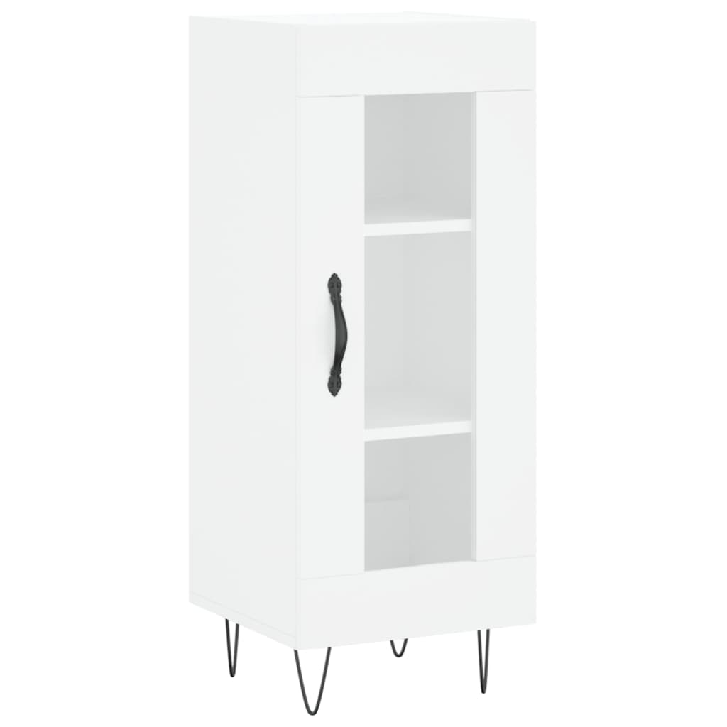vidaXL Dulap înalt, alb, 34,5x34x180 cm, lemn prelucrat vidaXL Dulap înalt, alb, 34,5x34x180 cm, lemn prelucrat
