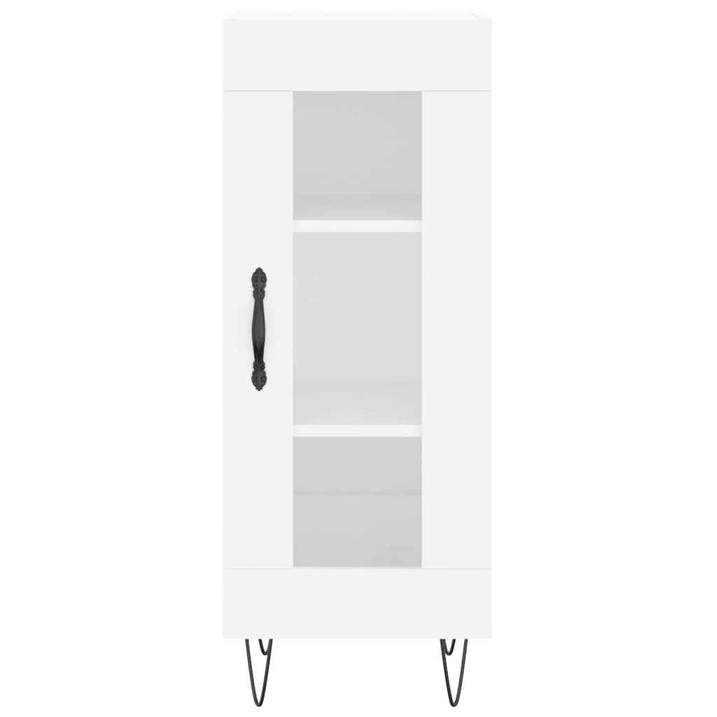 vidaXL Dulap înalt, alb, 34,5x34x180 cm, lemn prelucrat vidaXL Dulap înalt, alb, 34,5x34x180 cm, lemn prelucrat