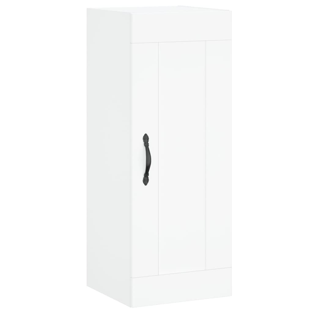 vidaXL Dulap înalt, alb, 34,5x34x180 cm, lemn prelucrat vidaXL Dulap înalt, alb, 34,5x34x180 cm, lemn prelucrat
