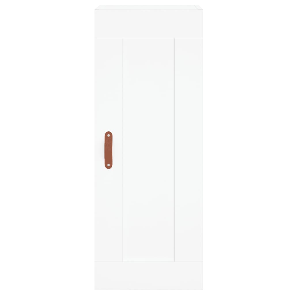 vidaXL Dulap înalt, alb, 34,5x34x180 cm, lemn prelucrat vidaXL Dulap înalt, alb, 34,5x34x180 cm, lemn prelucrat