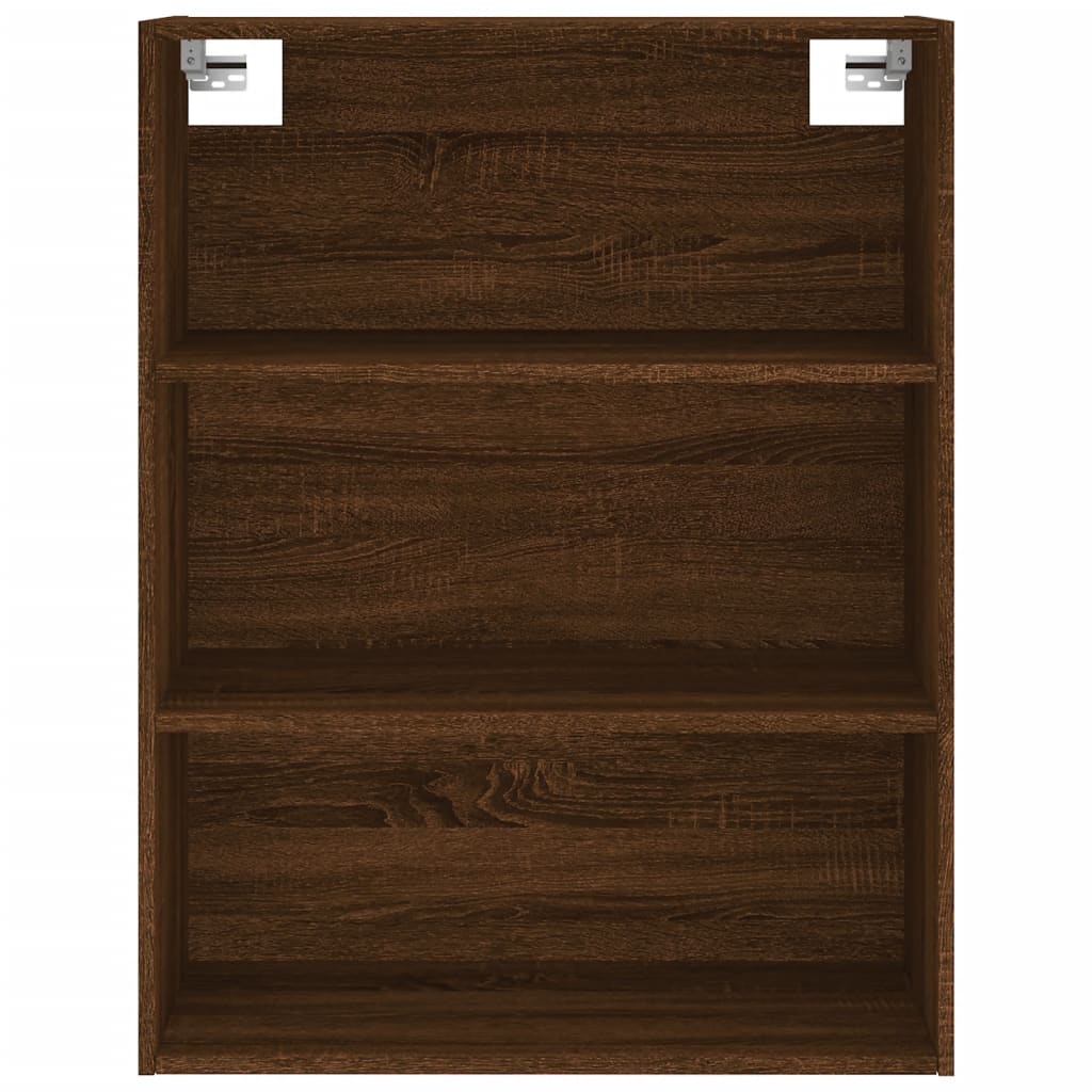 vidaXL Dulap înalt, stejar maro, 69,5x34x180 cm, lemn compozit