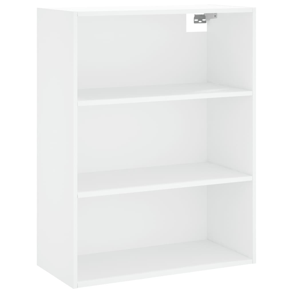 vidaXL Dulap înalt, alb, 69,5x34x180 cm, lemn compozit