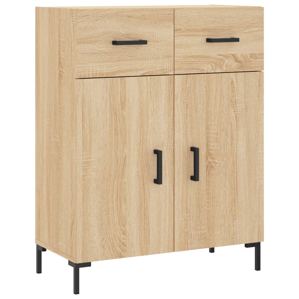 vidaXL Dulap înalt, stejar sonoma, 69,5x34x180 cm, lemn compozit vidaXL Dulap înalt, stejar sonoma, 69,5x34x180 cm, lemn compozit