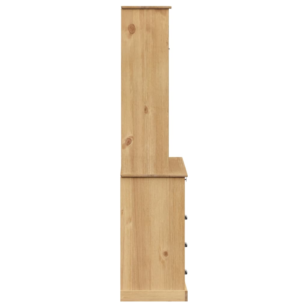 vidaXL Dulap înalt VIGO, 80x40x176 cm, lemn masiv de pin vidaXL Dulap înalt VIGO, 80x40x176 cm, lemn masiv de pin