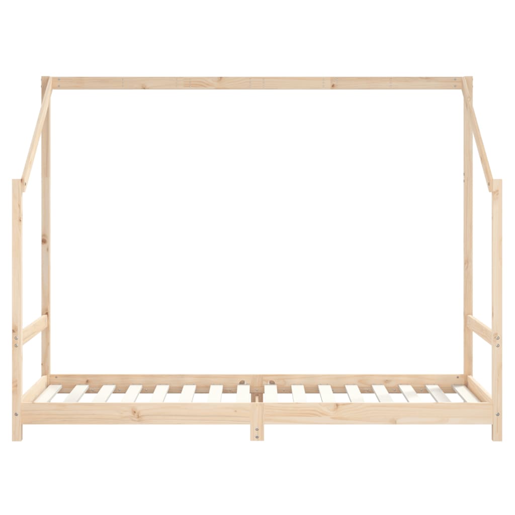 vidaXL Cadru pat pentru copii, 2x(80x200) cm, lemn masiv de pin vidaXL Cadru pat pentru copii, 2x(80x200) cm, lemn masiv de pin