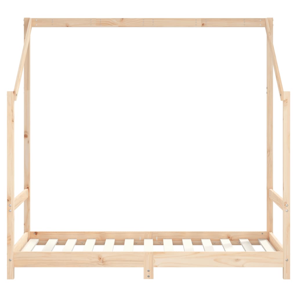 vidaXL Cadru de pat pentru copii, 2x(80x160) cm, lemn masiv de pin vidaXL Cadru de pat pentru copii, 2x(80x160) cm, lemn masiv de pin
