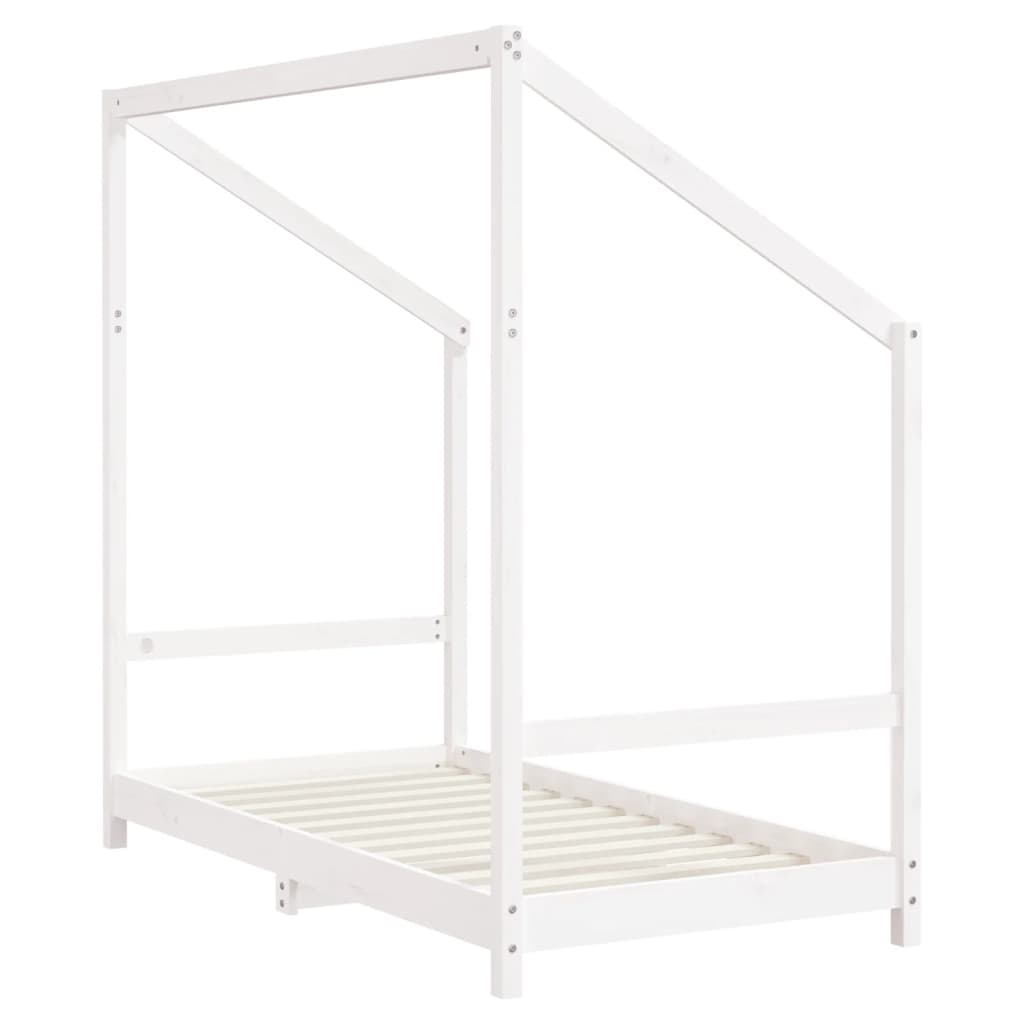 vidaXL Cadru de pat pentru copii, 2x(80x160) cm, lemn masiv de pin vidaXL Cadru de pat pentru copii, 2x(80x160) cm, lemn masiv de pin