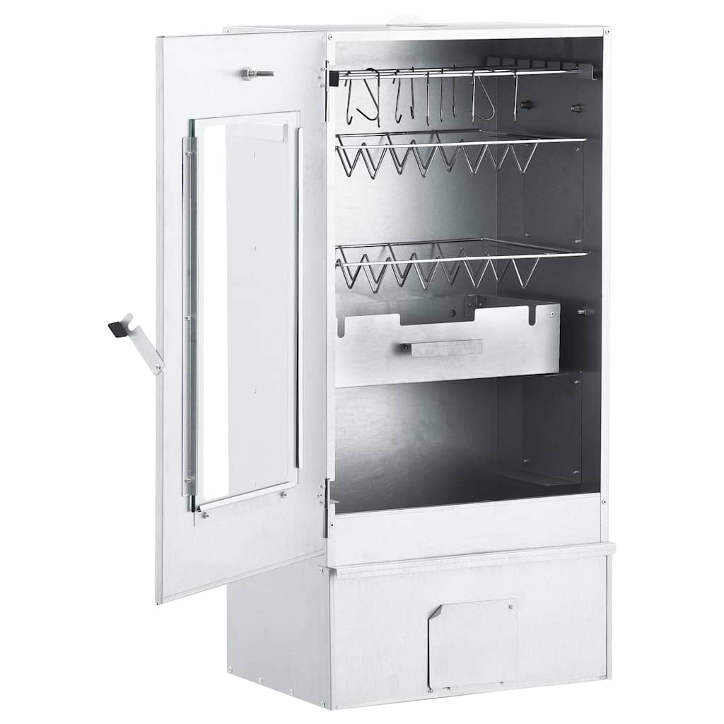 vidaXL Afumătoare cuptor/grătar, generator fum rece, oțel galvanizat vidaXL Afumătoare cuptor/grătar, generator fum rece, oțel galvanizat