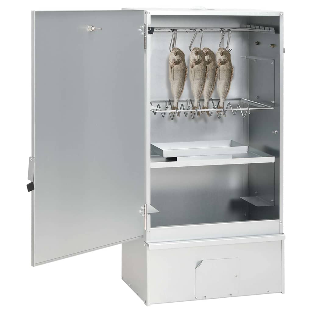 vidaXL Afumătoare cuptor/grătar, generator fum rece, oțel galvanizat vidaXL Afumătoare cuptor/grătar, generator fum rece, oțel galvanizat
