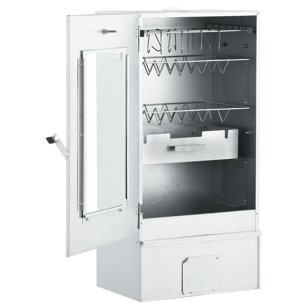 vidaXL Afumătoare cuptor/grătar, generator fum rece, oțel galvanizat vidaXL Afumătoare cuptor/grătar, generator fum rece, oțel galvanizat