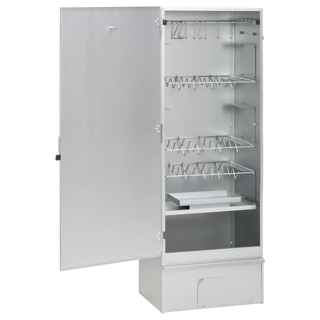vidaXL Afumătoare cuptor/grătar, generator fum rece, oțel galvanizat vidaXL Afumătoare cuptor/grătar, generator fum rece, oțel galvanizat