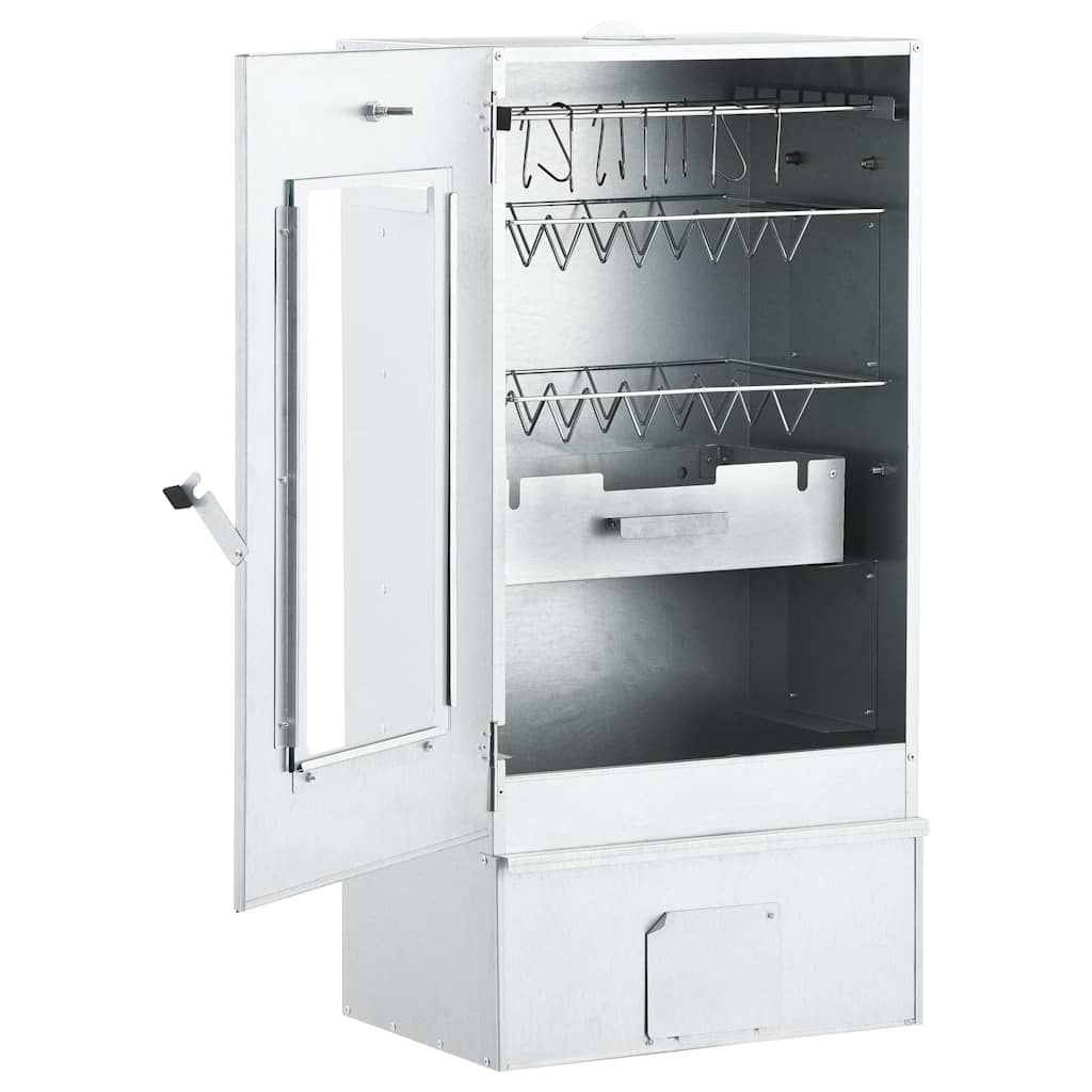 vidaXL Afumătoare cuptor/grătar, generator fum rece, oțel galvanizat vidaXL Afumătoare cuptor/grătar, generator fum rece, oțel galvanizat