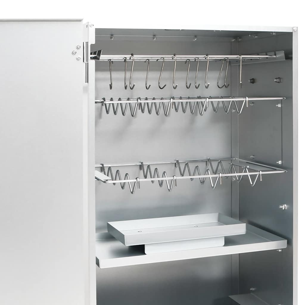vidaXL Afumătoare cuptor/grătar, generator fum rece, oțel galvanizat vidaXL Afumătoare cuptor/grătar, generator fum rece, oțel galvanizat