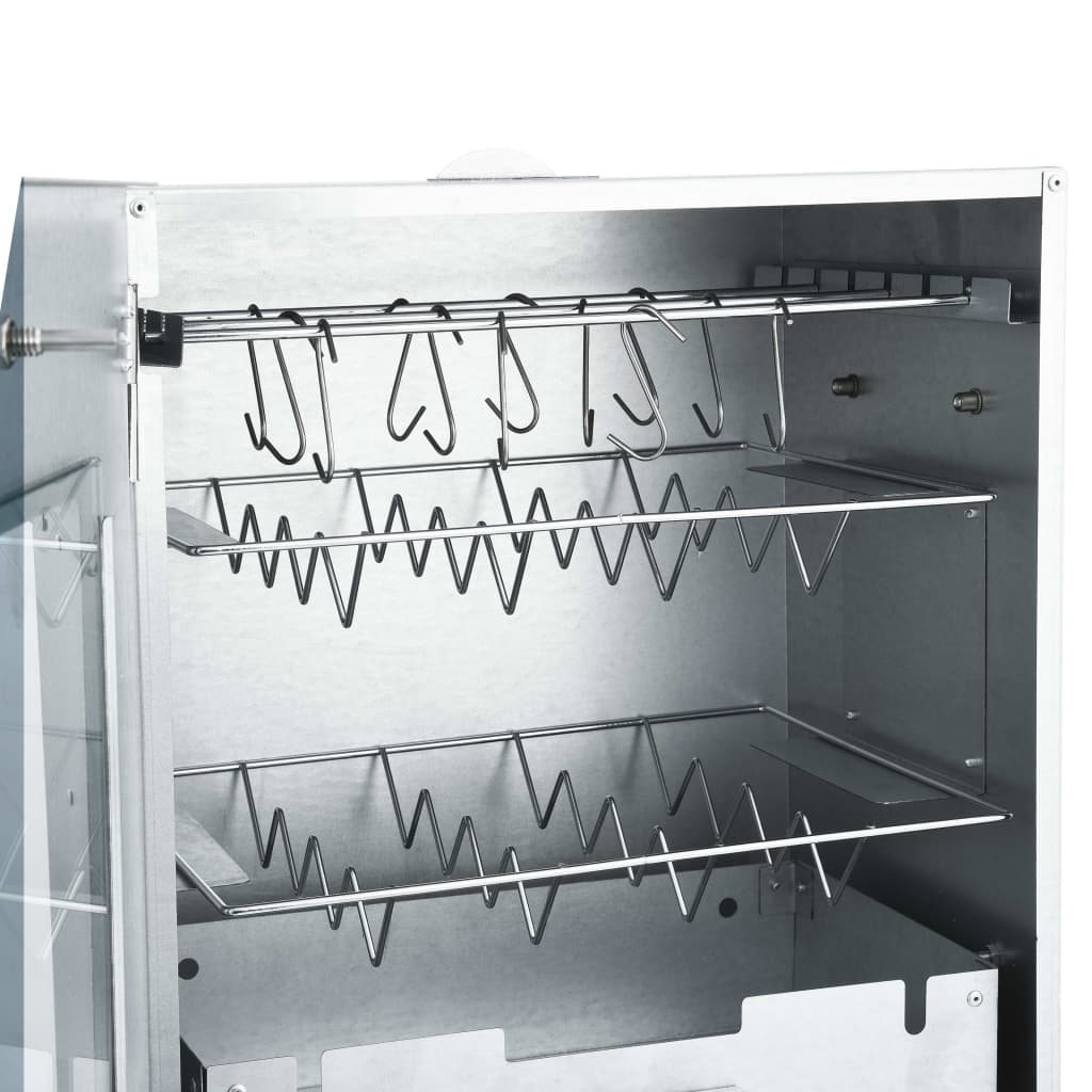 vidaXL Afumătoare cuptor/grătar, generator fum rece, oțel galvanizat vidaXL Afumătoare cuptor/grătar, generator fum rece, oțel galvanizat