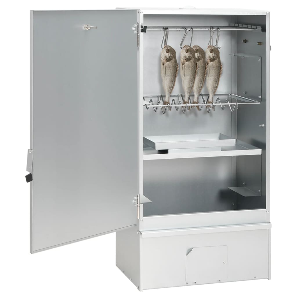 vidaXL Afumătoare cuptor/grătar, generator fum rece, oțel galvanizat vidaXL Afumătoare cuptor/grătar, generator fum rece, oțel galvanizat