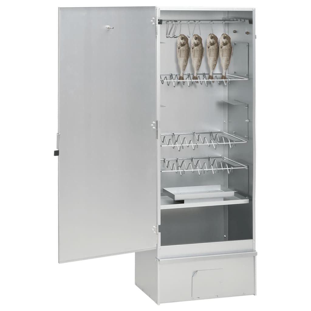 vidaXL Afumătoare cuptor/grătar, generator fum rece, oțel galvanizat vidaXL Afumătoare cuptor/grătar, generator fum rece, oțel galvanizat