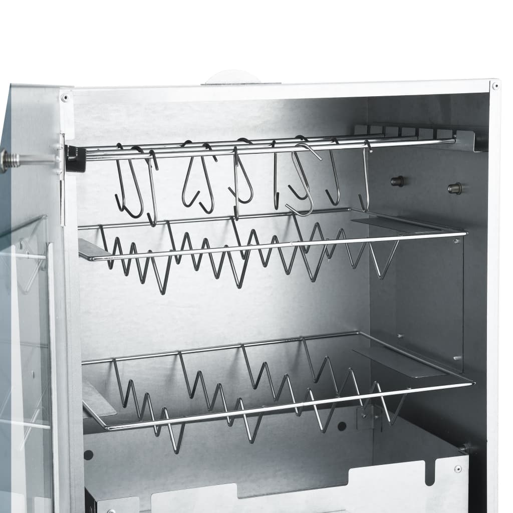 vidaXL Afumătoare cuptor/grătar, generator fum rece, oțel galvanizat vidaXL Afumătoare cuptor/grătar, generator fum rece, oțel galvanizat
