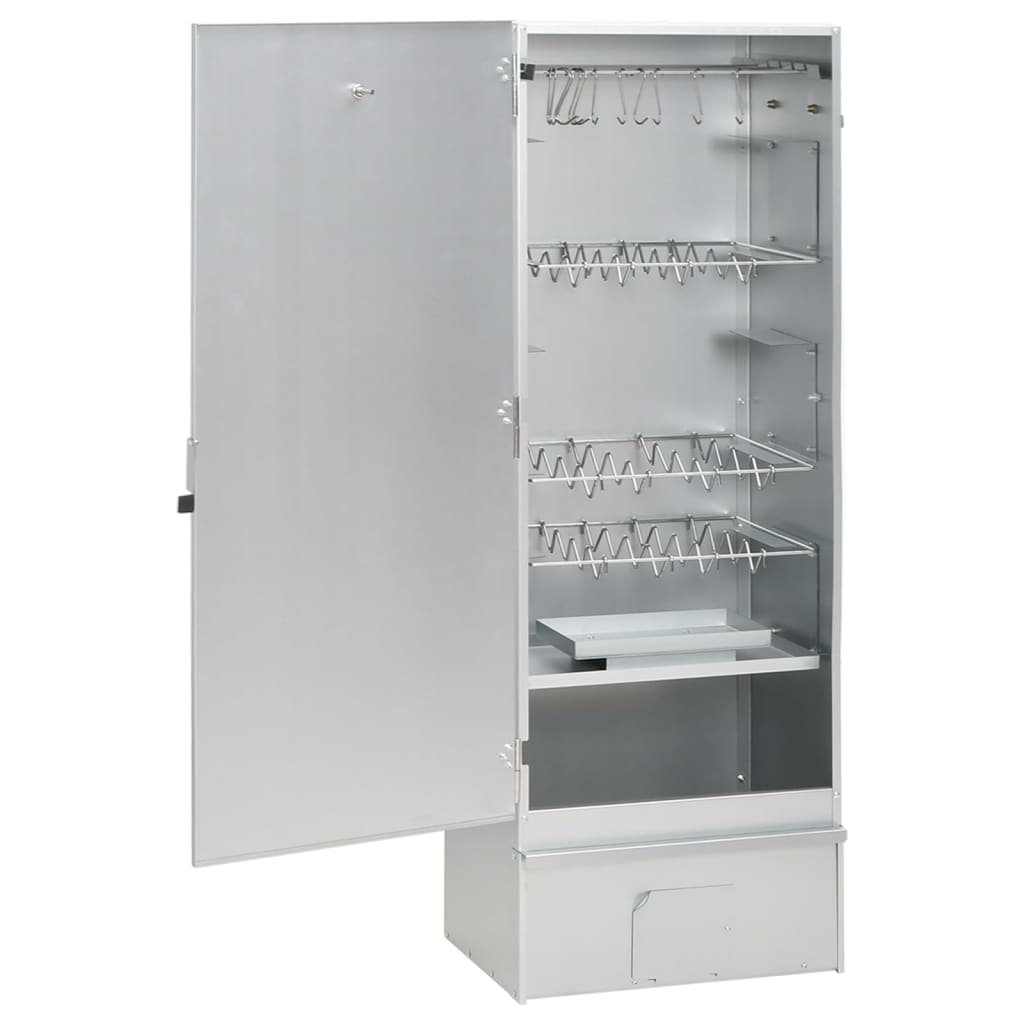 vidaXL Afumătoare cuptor/grătar, generator fum rece, oțel galvanizat vidaXL Afumătoare cuptor/grătar, generator fum rece, oțel galvanizat