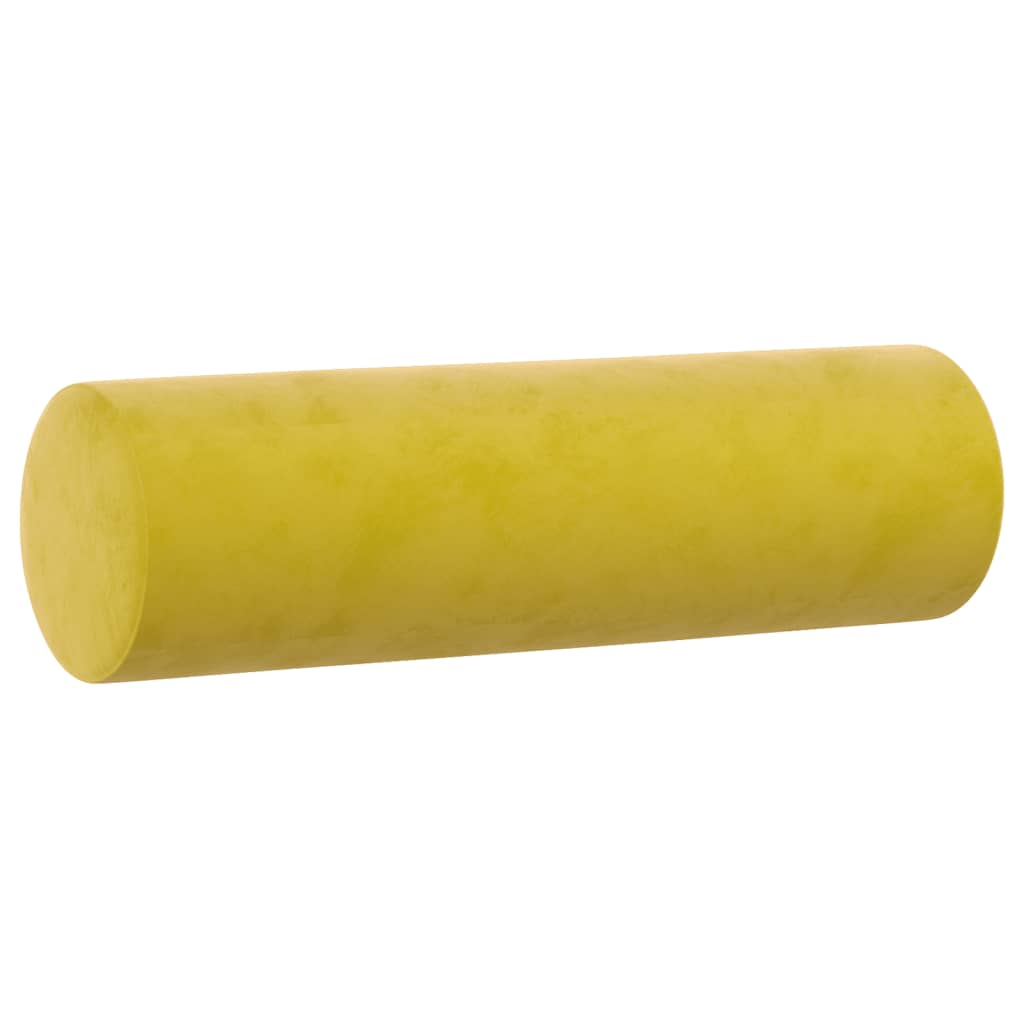 vidaXL Canapea cu 2 locuri cu pernuțe, galben, 140 cm, catifea vidaXL Canapea cu 2 locuri cu pernuțe, galben, 140 cm, catifea