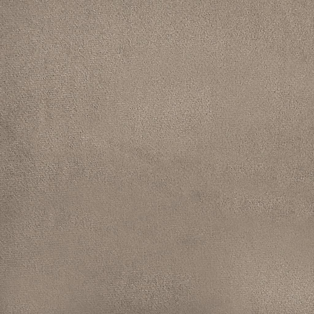 vidaXL Canapea cu 3 locuri și perne, gri taupe, 180 cm, microfibră vidaXL Canapea cu 3 locuri și perne, gri taupe, 180 cm, microfibră