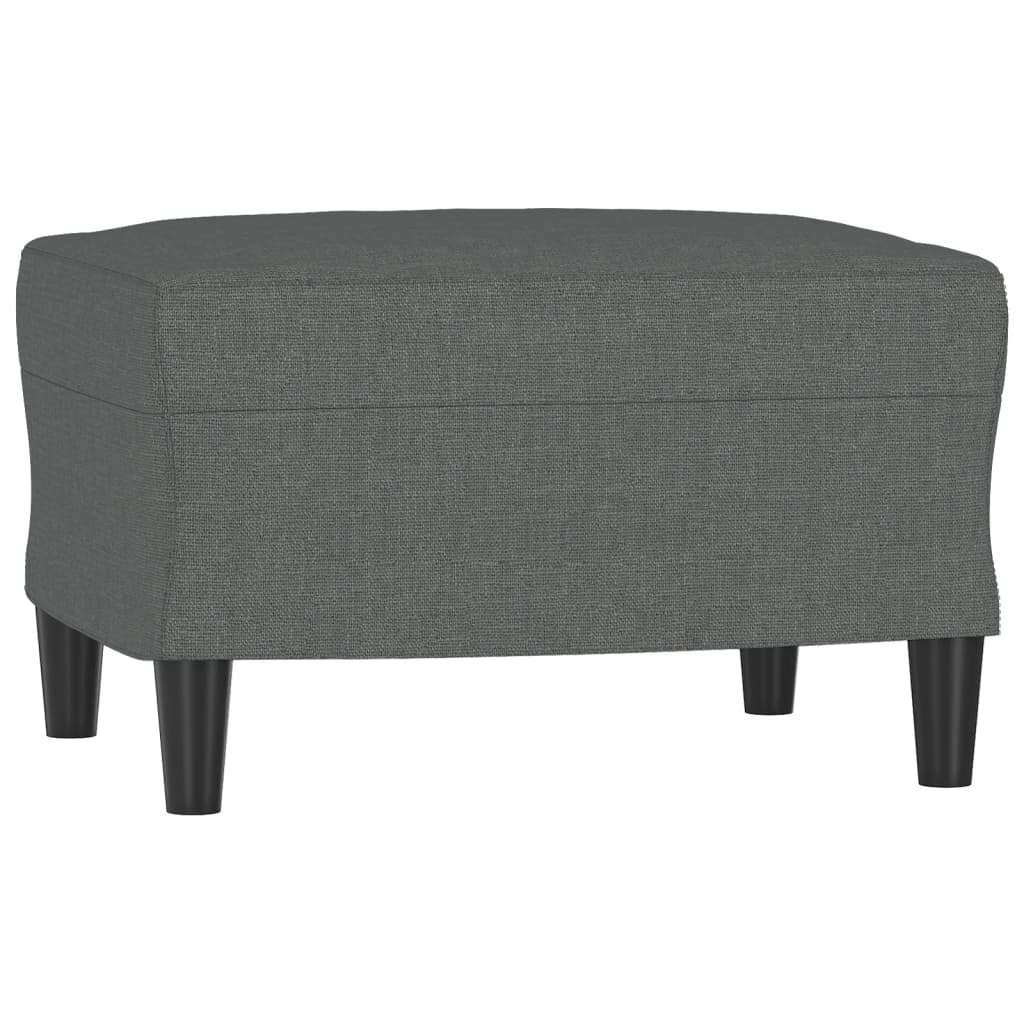 vidaXL Set de canapele cu perne, 4 piese, gri închis, textil