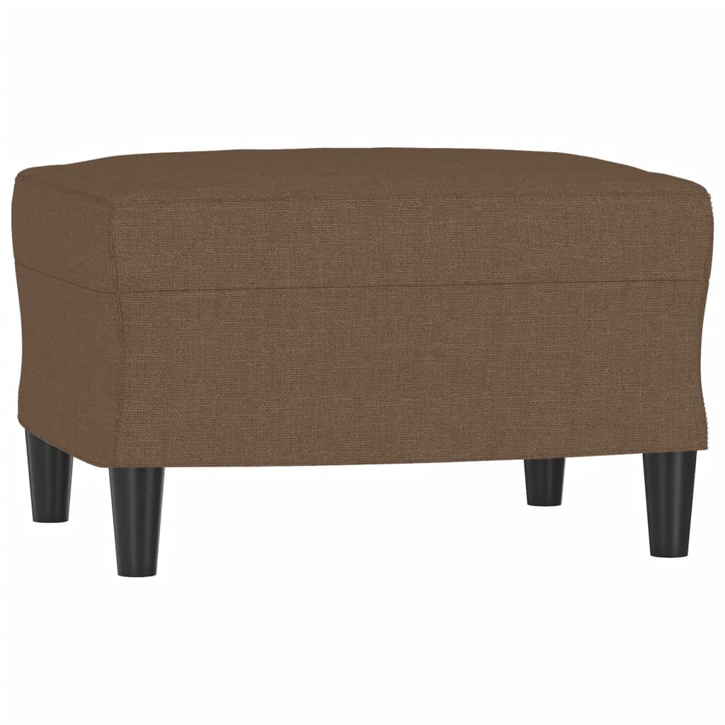 vidaXL Set de canapele cu perne, 4 piese, maro, textil