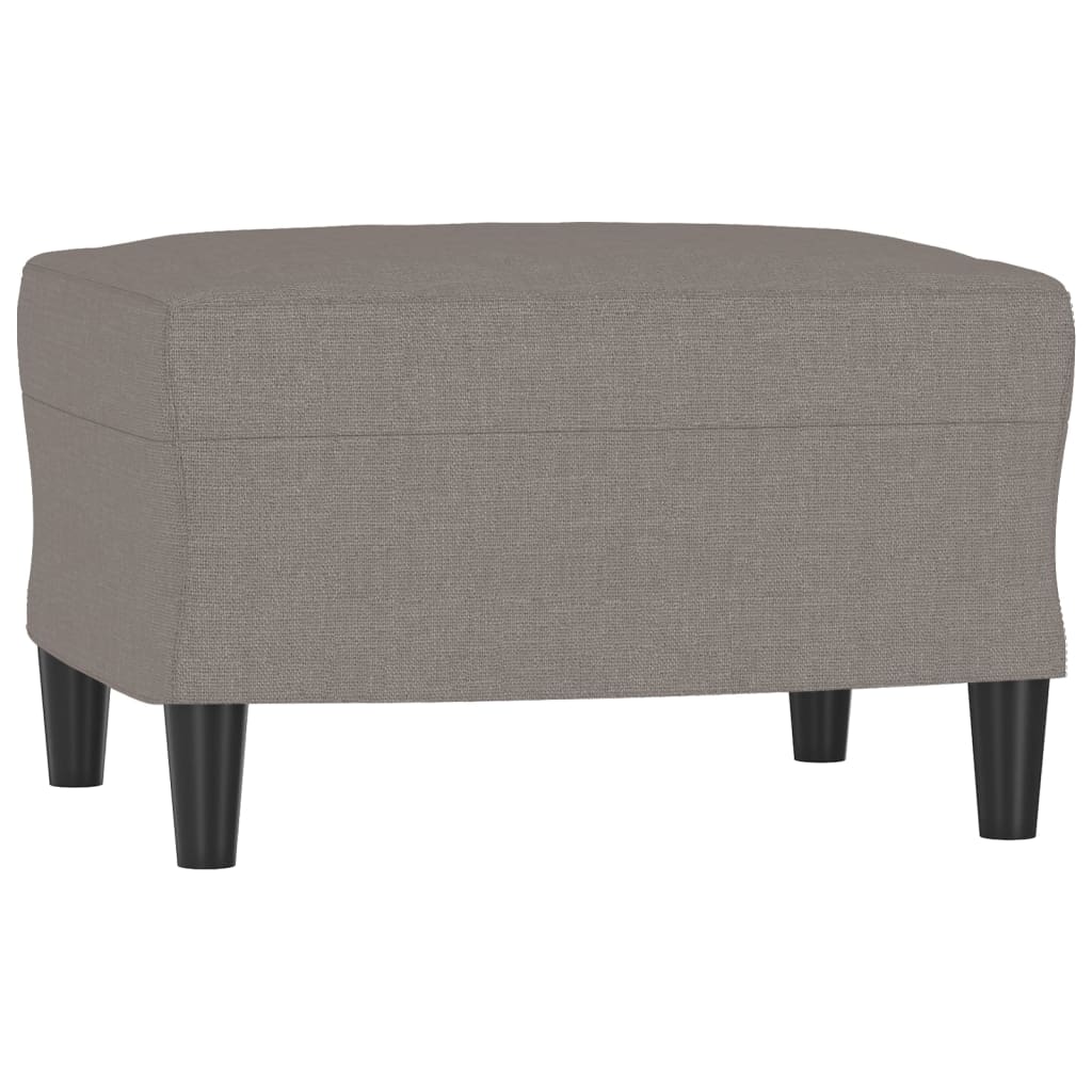 vidaXL Set de canapele cu perne, 4 piese, gri taupe, textil