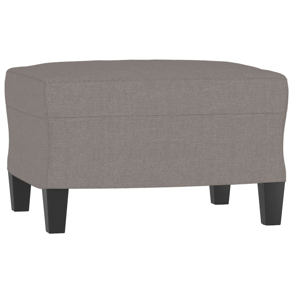 vidaXL Set de canapele cu perne, 3 piese, gri taupe, textil vidaXL Set de canapele cu perne, 3 piese, gri taupe, textil