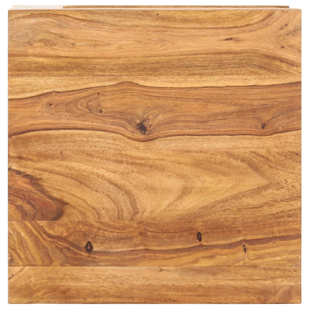 vidaXL Măsuță de cafea, 45x45x40 cm, lemn masiv de acacia vidaXL Măsuță de cafea, 45x45x40 cm, lemn masiv de acacia