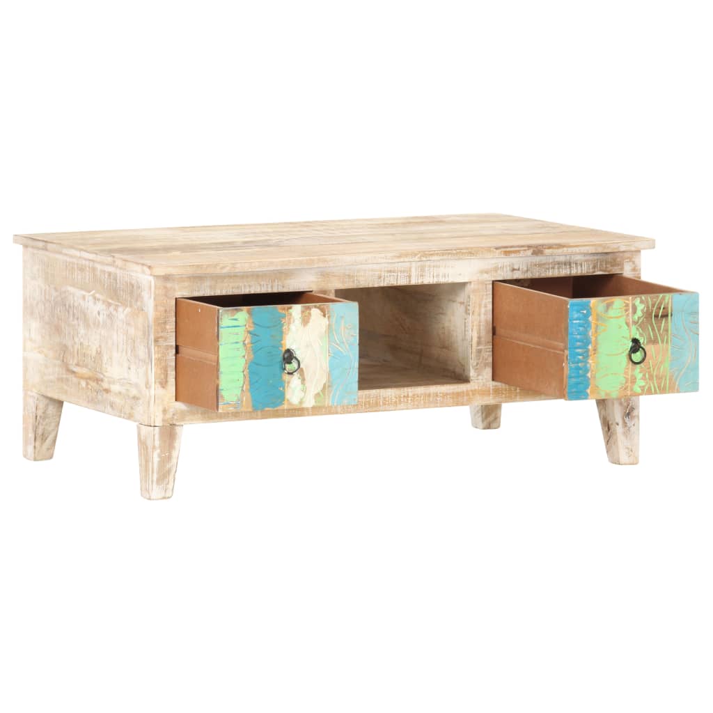vidaXL Măsuță de cafea, 100 x 55 x 40 cm, lemn de acacia nefinisat vidaXL Măsuță de cafea, 100 x 55 x 40 cm, lemn de acacia nefinisat