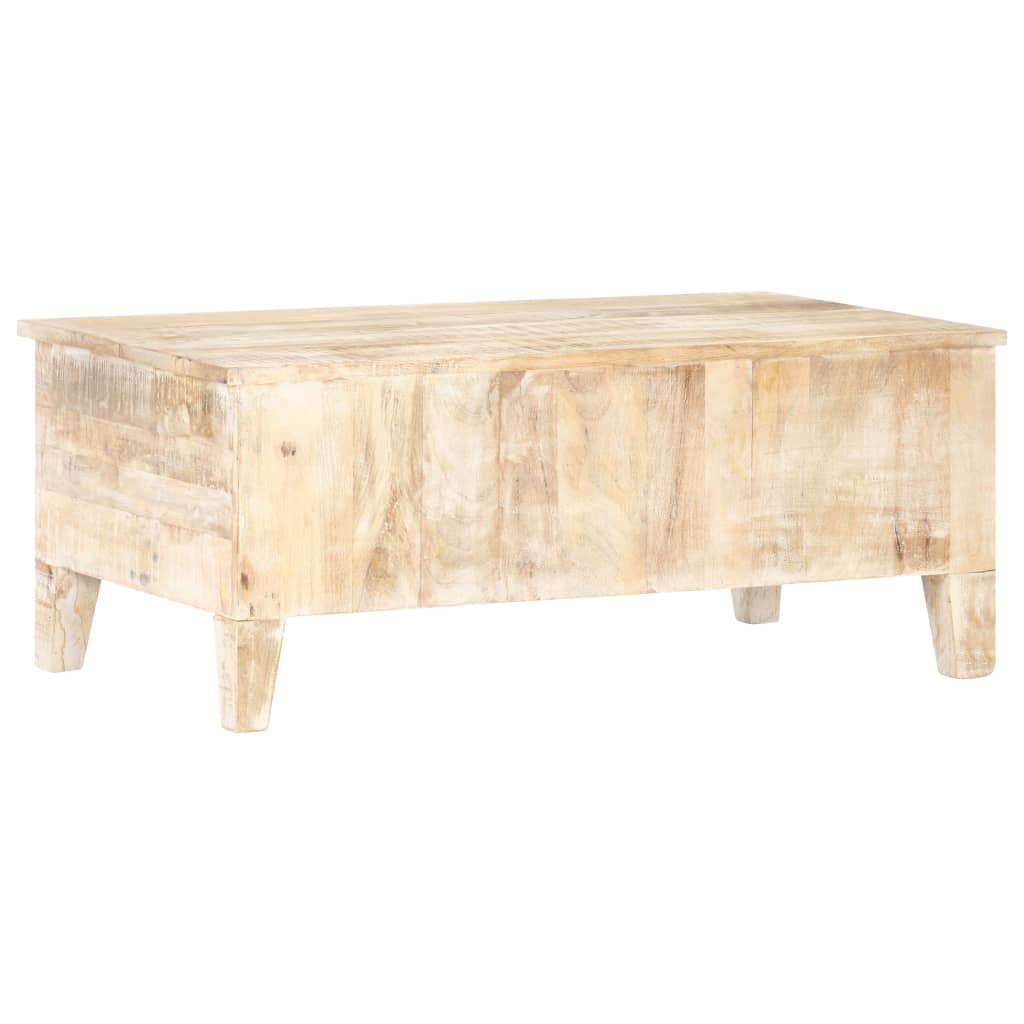 vidaXL Măsuță de cafea, 100 x 55 x 40 cm, lemn de acacia nefinisat vidaXL Măsuță de cafea, 100 x 55 x 40 cm, lemn de acacia nefinisat