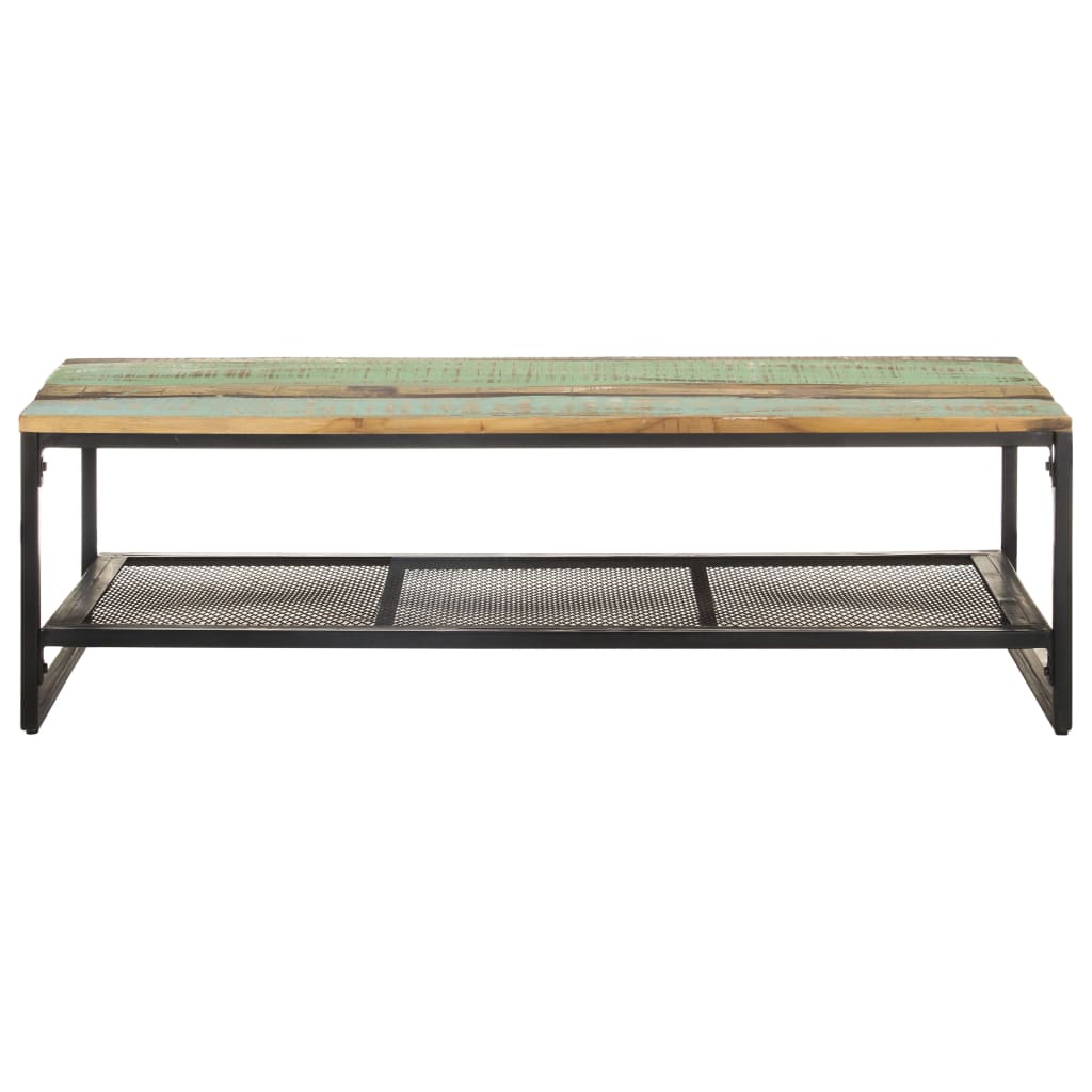 vidaXL Măsuță de cafea, 110x60x35 cm, lemn masiv reciclat vidaXL Măsuță de cafea, 110x60x35 cm, lemn masiv reciclat