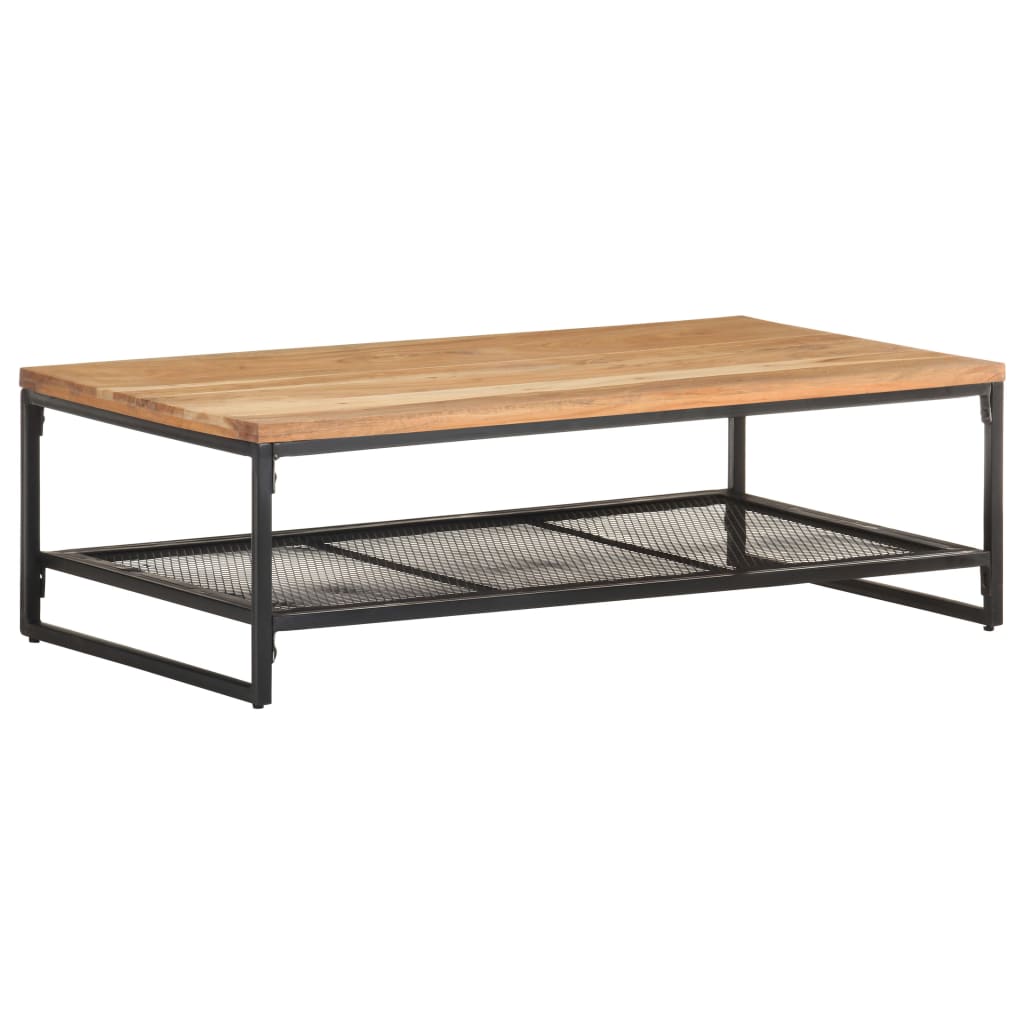 vidaXL Masă de cafea 110x60x35 cm lemn masiv de acacia