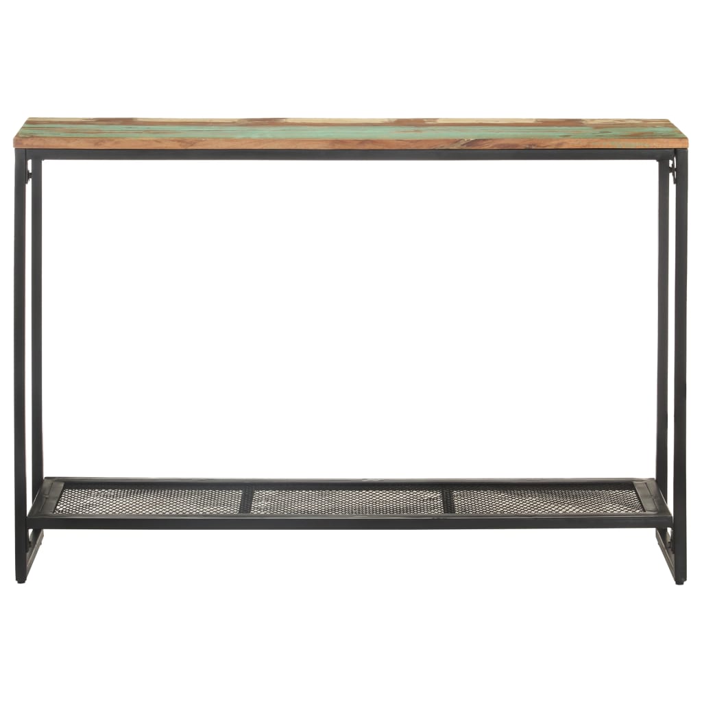 vidaXL Masă consolă, 110 x 35 x 75 cm, lemn masiv reciclat vidaXL Masă consolă, 110 x 35 x 75 cm, lemn masiv reciclat