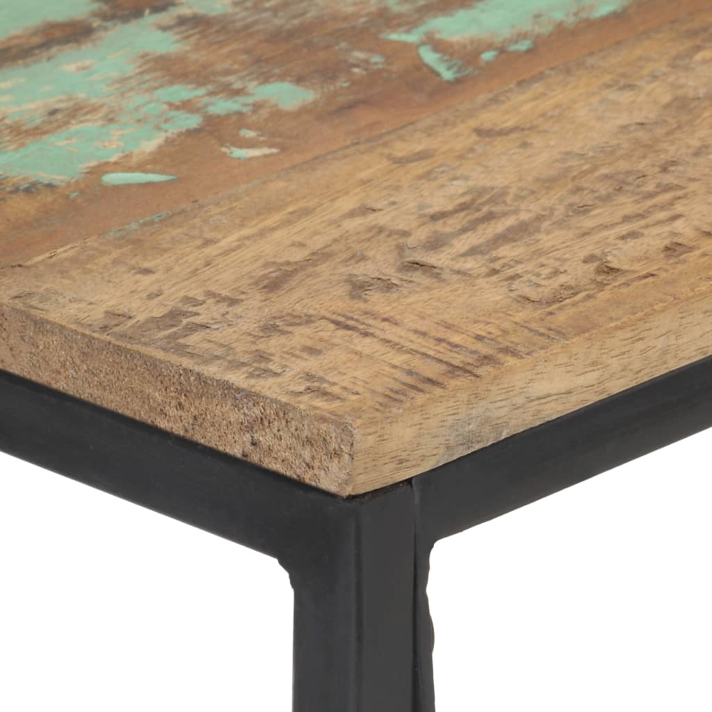 vidaXL Masă consolă, 110 x 35 x 75 cm, lemn masiv reciclat vidaXL Masă consolă, 110 x 35 x 75 cm, lemn masiv reciclat