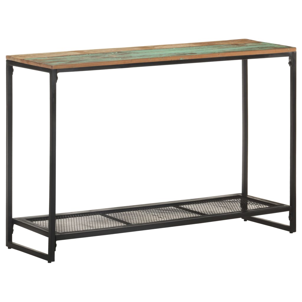 vidaXL Masă consolă, 110 x 35 x 75 cm, lemn masiv reciclat vidaXL Masă consolă, 110 x 35 x 75 cm, lemn masiv reciclat