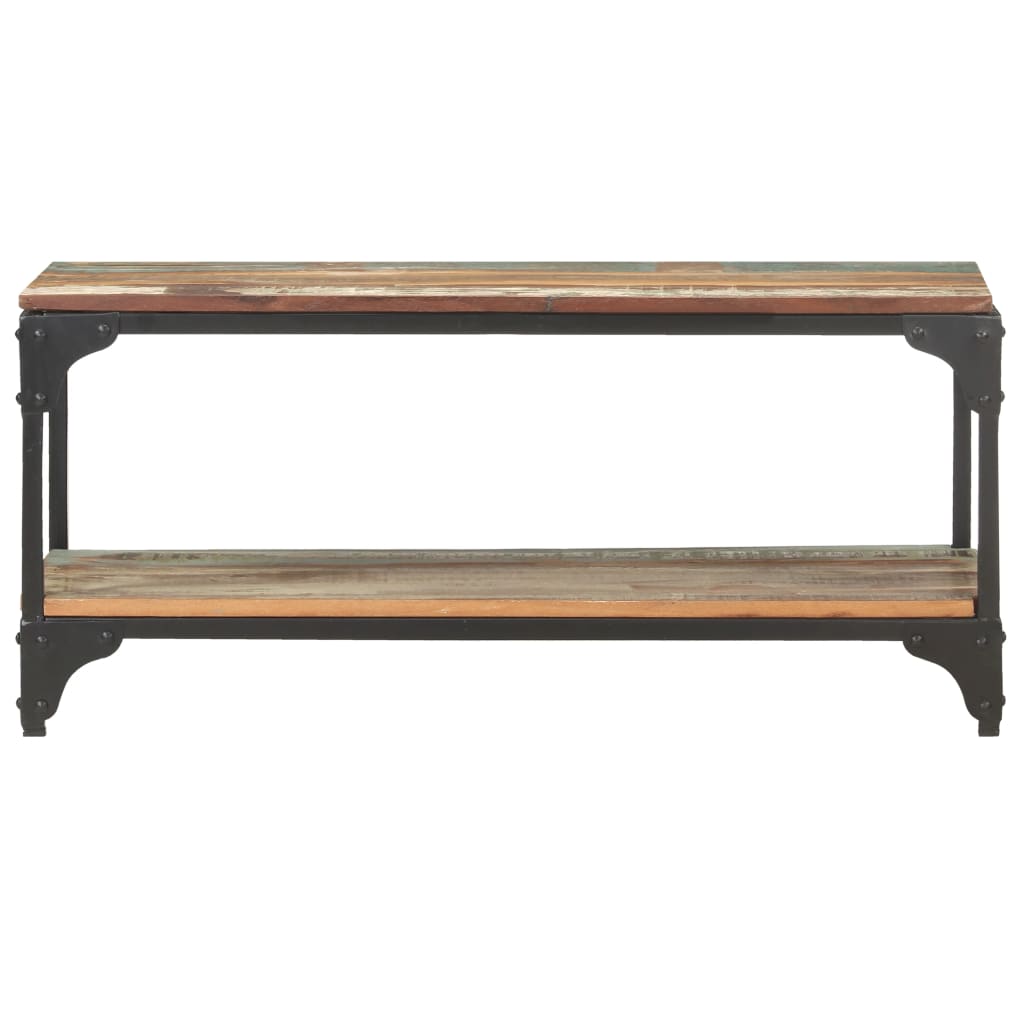 vidaXL Măsuță de cafea, 90x30x40 cm, lemn masiv reciclat