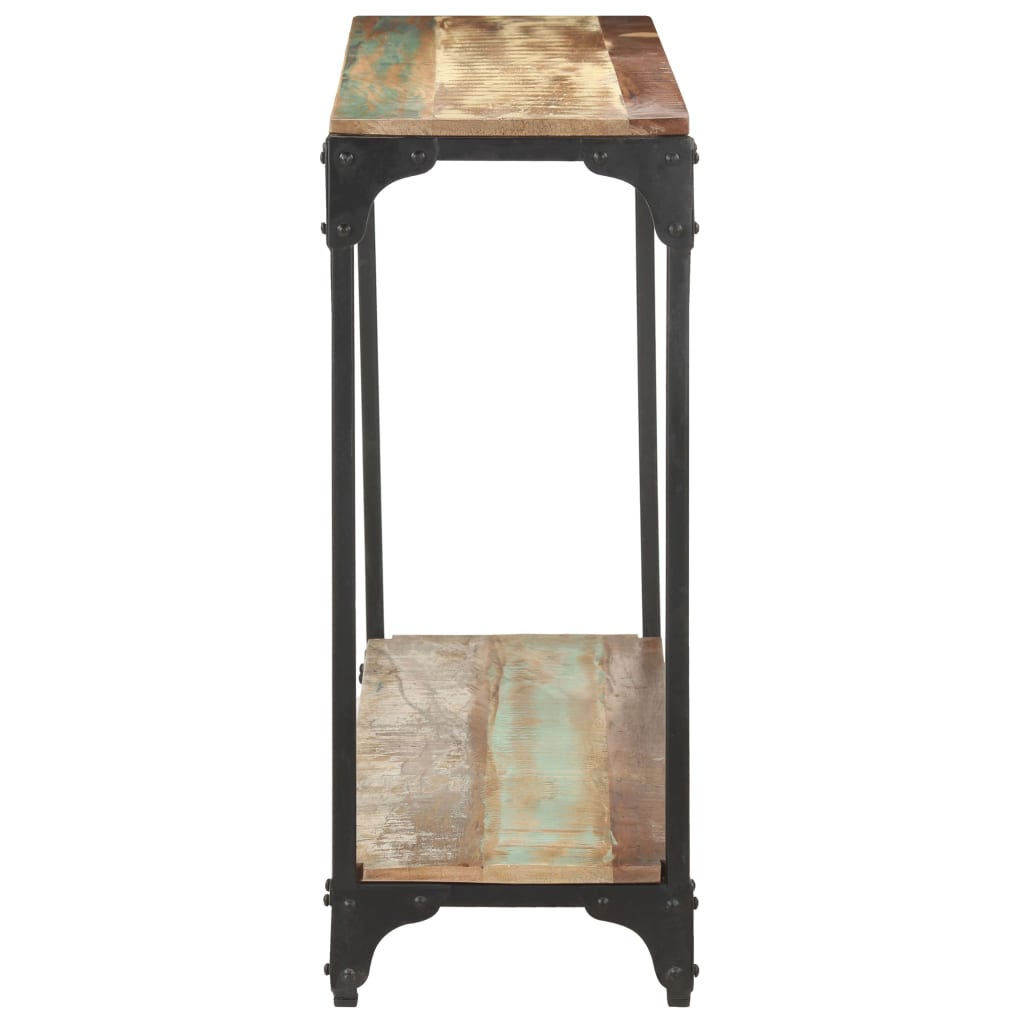 vidaXL Masă consolă, 110x30x75 cm, lemn masiv reciclat vidaXL Masă consolă, 110x30x75 cm, lemn masiv reciclat