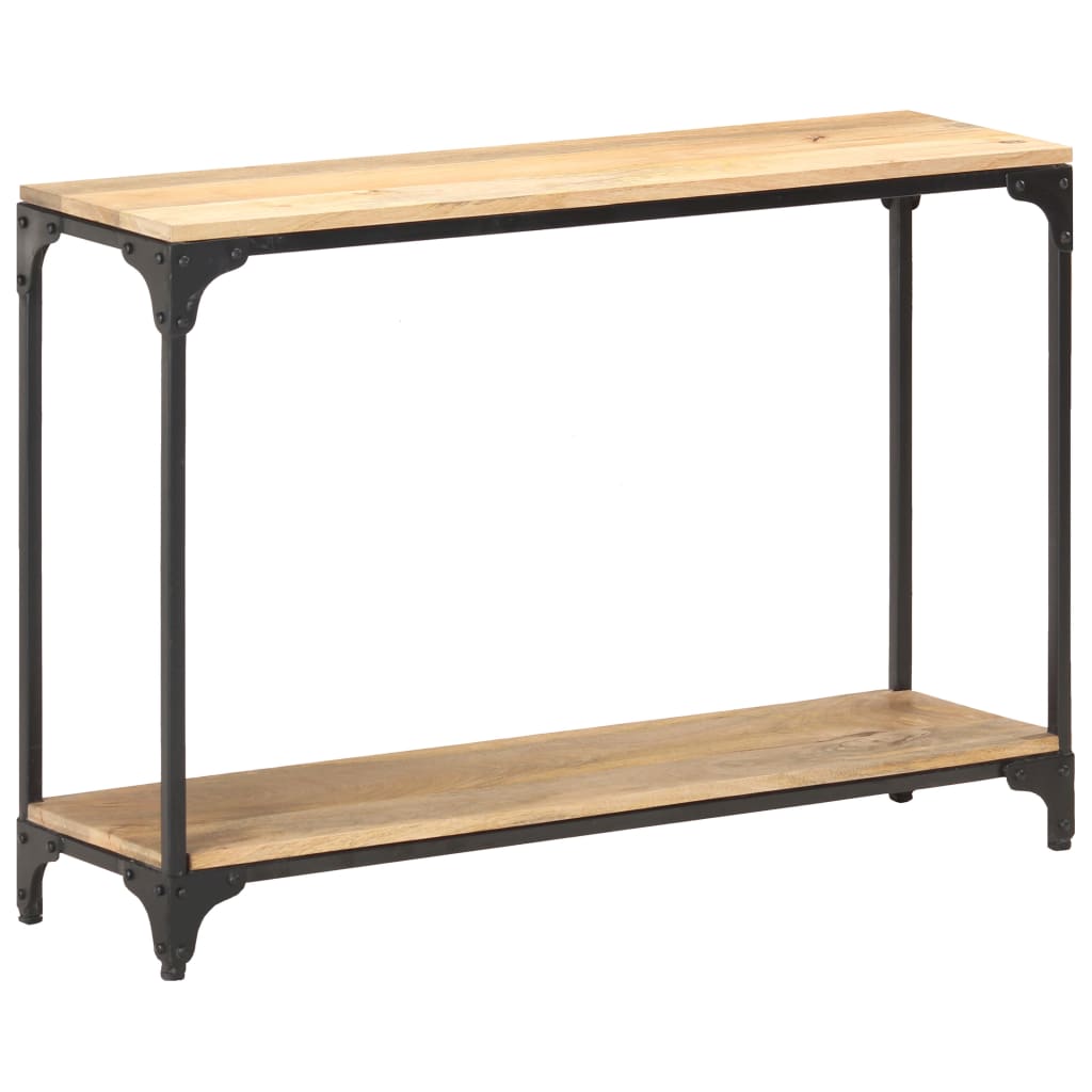 vidaXL Masă consolă, 110 x 30 x 75 cm, lemn masiv de mango vidaXL Masă consolă, 110 x 30 x 75 cm, lemn masiv de mango