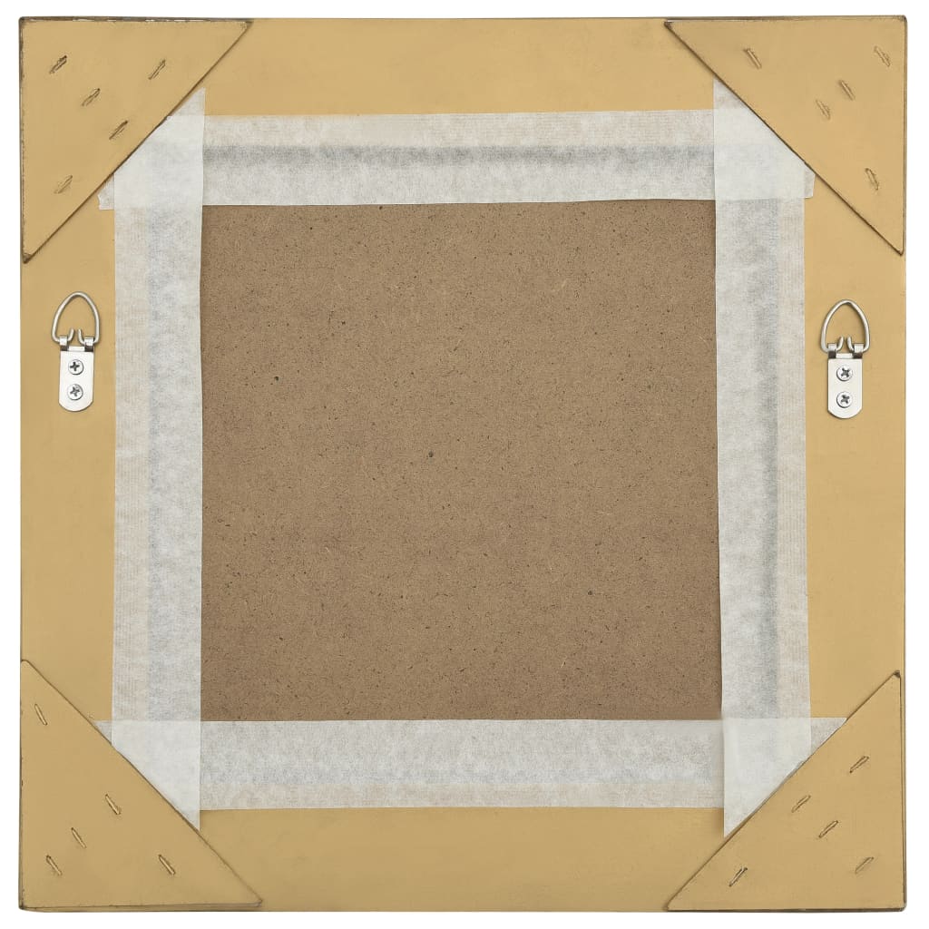 vidaXL Oglindă de perete în stil baroc, auriu, 40 x 40 cm vidaXL Oglindă de perete în stil baroc, auriu, 40 x 40 cm