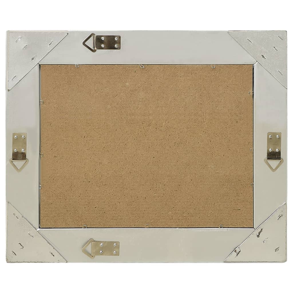 vidaXL Oglindă de perete în stil baroc, argintiu, 50 x 40 cm vidaXL Oglindă de perete în stil baroc, argintiu, 50 x 40 cm