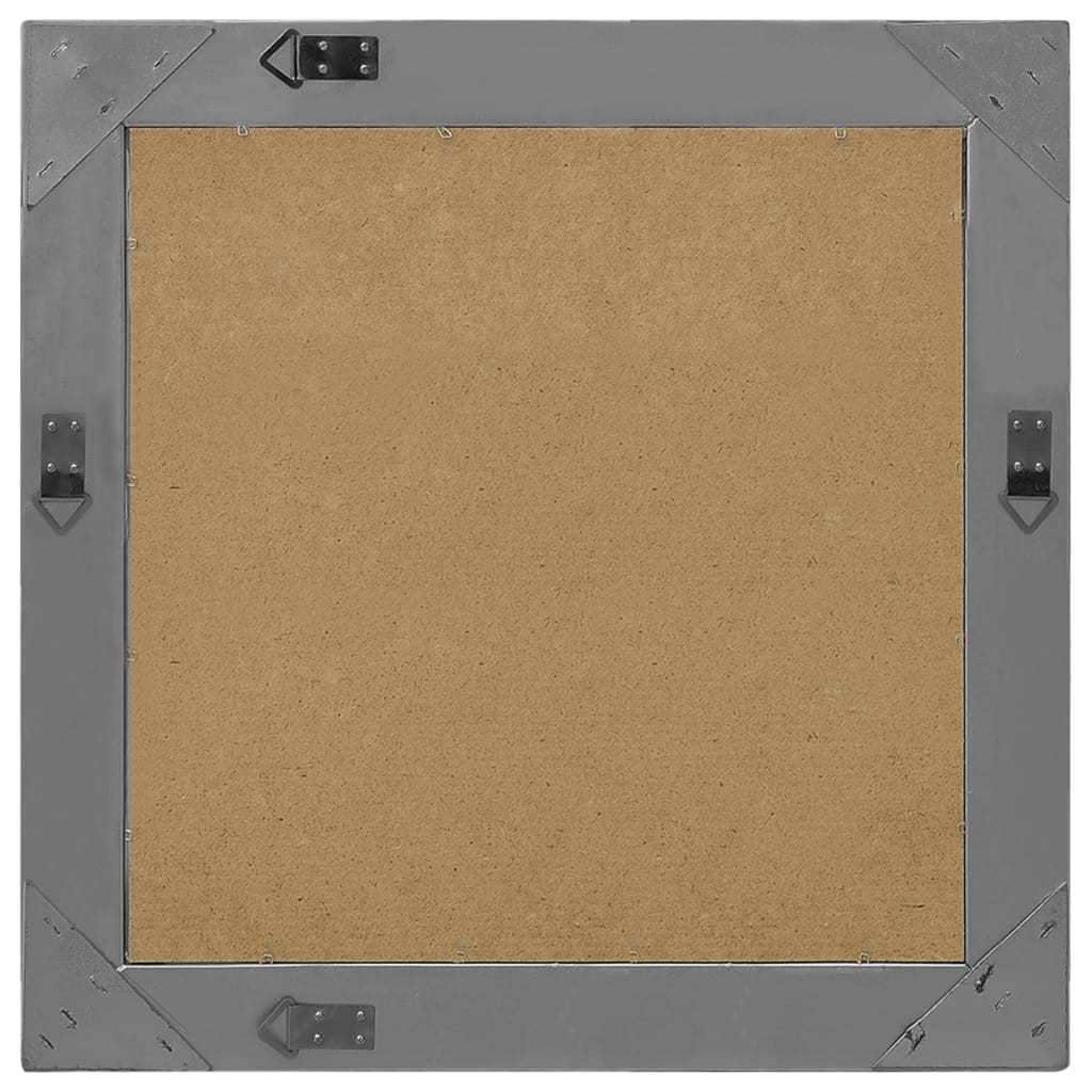 vidaXL Oglindă de perete în stil baroc, negru, 60 x 60 cm vidaXL Oglindă de perete în stil baroc, negru, 60 x 60 cm