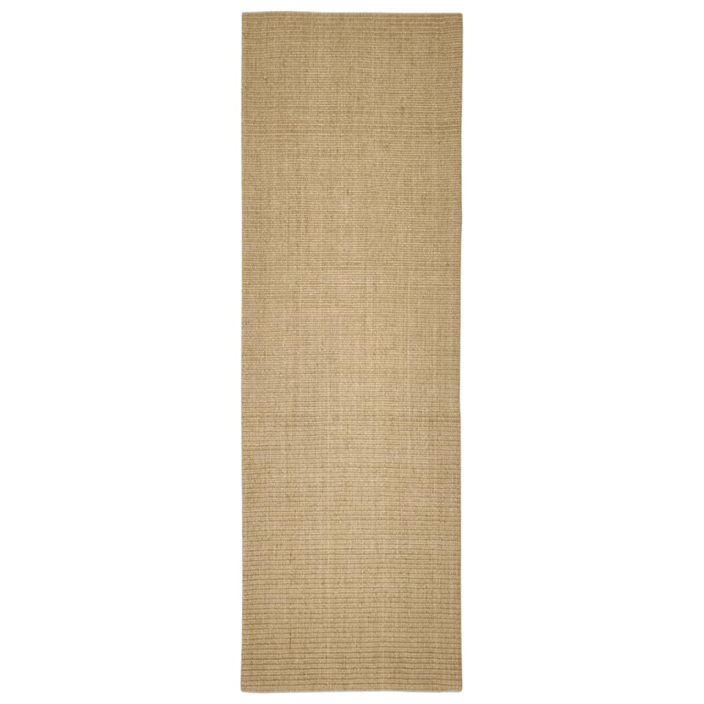 vidaXL Covor din sisal pentru ansamblu de zgâriat, 80x250 cm