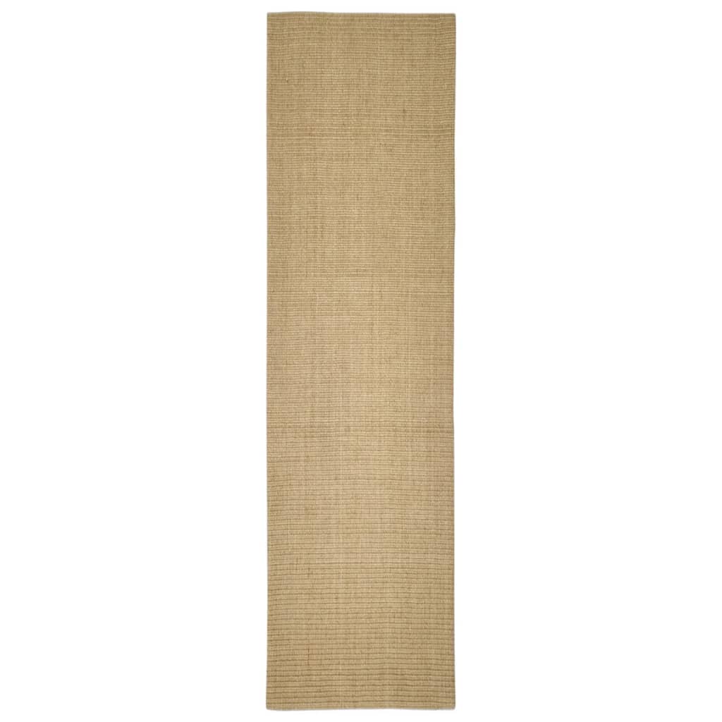 vidaXL Covor din sisal pentru ansamblu de zgâriat, 80x300 cm