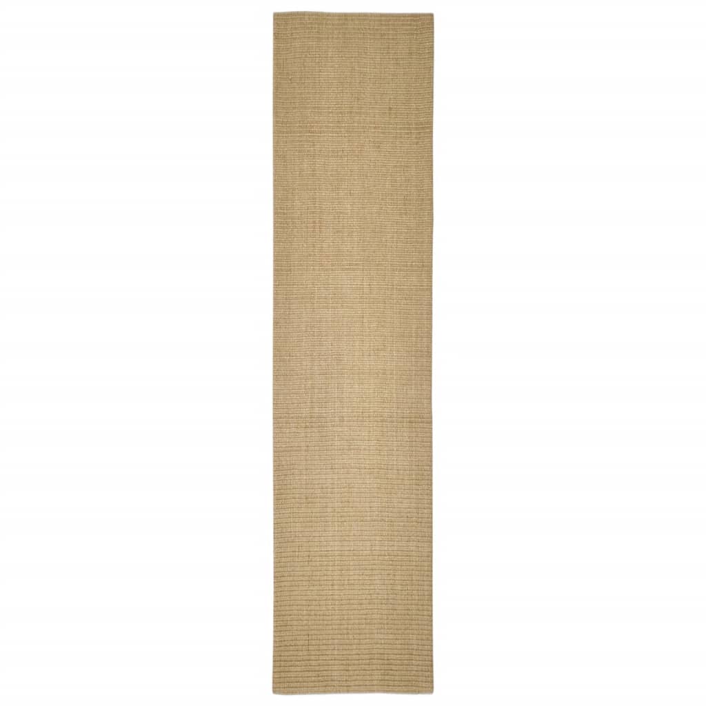 vidaXL Covor din sisal pentru stâlp de zgâriat, 80x350 cm
